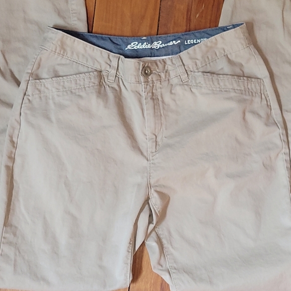 Eddie Bauer Pants - COPY - Eddie Bauer Women's Tall flat-front chinos
